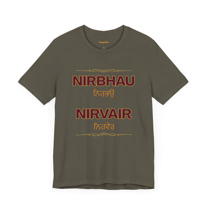 Nirbhau Nirvair Graphic T-shirt
