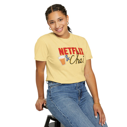 Netflix and Chai Graphic T-shirt.