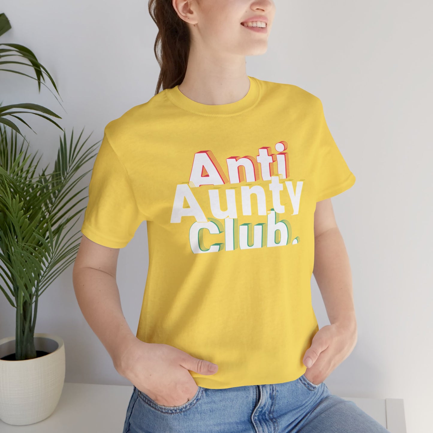 Women's Anti Aunty Club Graphic Tee