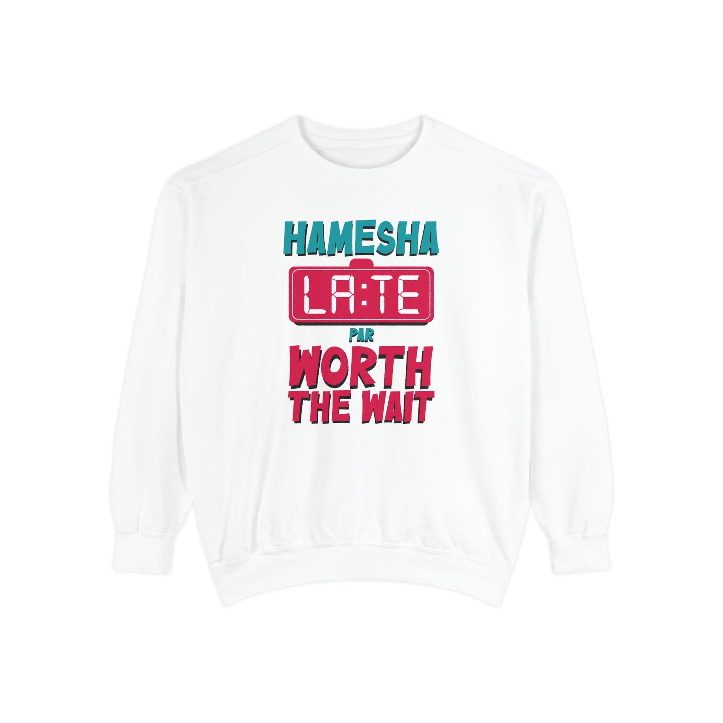 Hamesha Late Garment-Dyed Sweatshirt