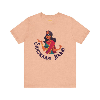 Sanskaari Naari Graphic T-shirt