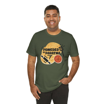 Powered by Paratha Graphic T-shirt