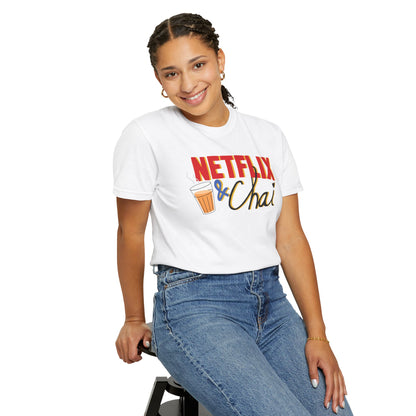 Netflix and Chai Graphic T-shirt.