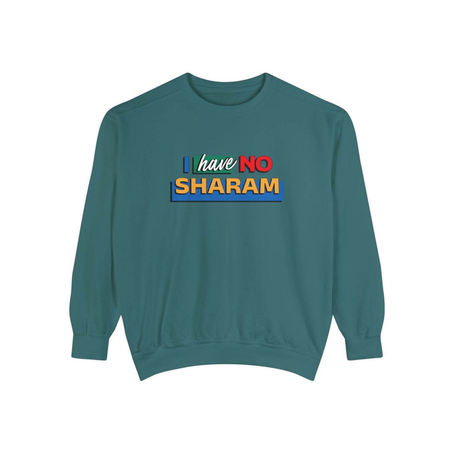 No Sharam Garment-Dyed Sweatshirt