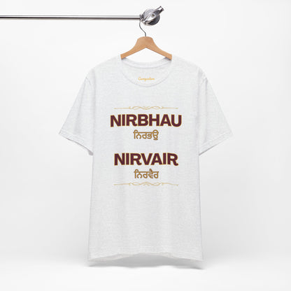 Nirbhau Nirvair Graphic T-shirt