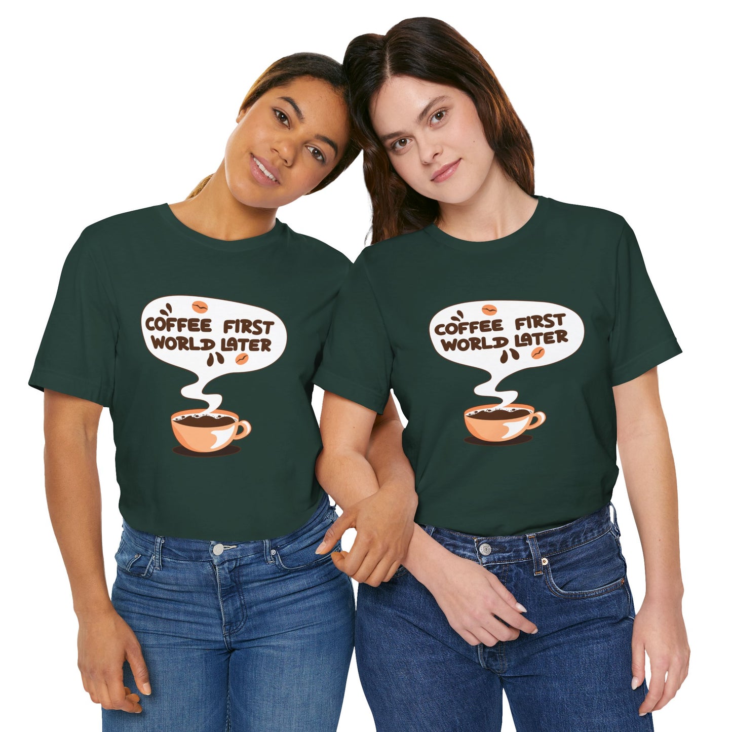 Coffee First Graphic Tee