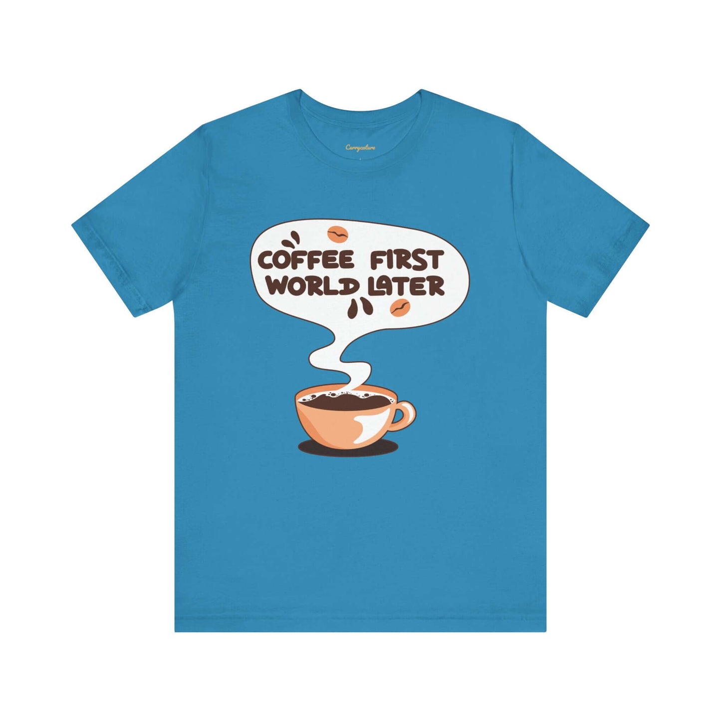 Coffee First Graphic T-shirt