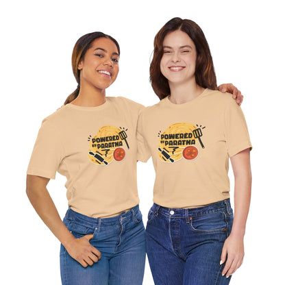 Women's Powered by Paratha Graphic Tee