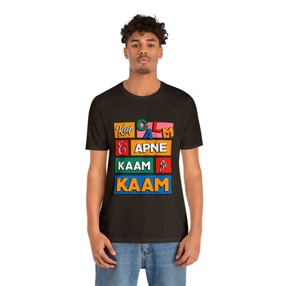 Keep Calm Graphic T-shirt