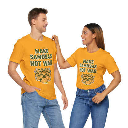 Make Samosas Not War Graphic T-shirt