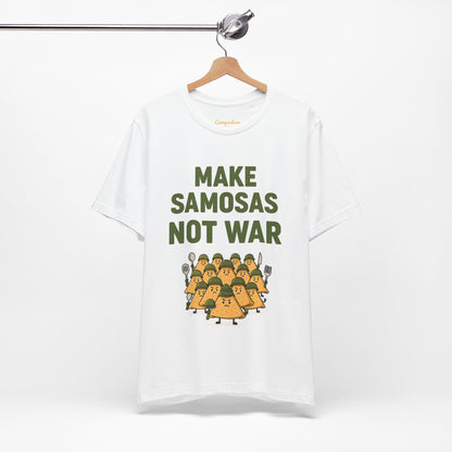 Make Samosas Not War Graphic T-shirt