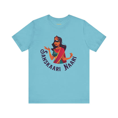 Sanskaari Naari Graphic T-shirt