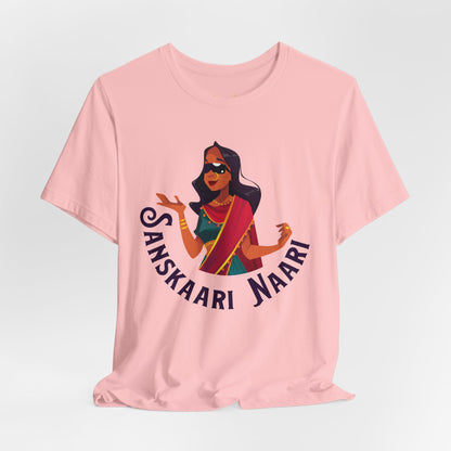 Sanskaari Naari Graphic T-shirt