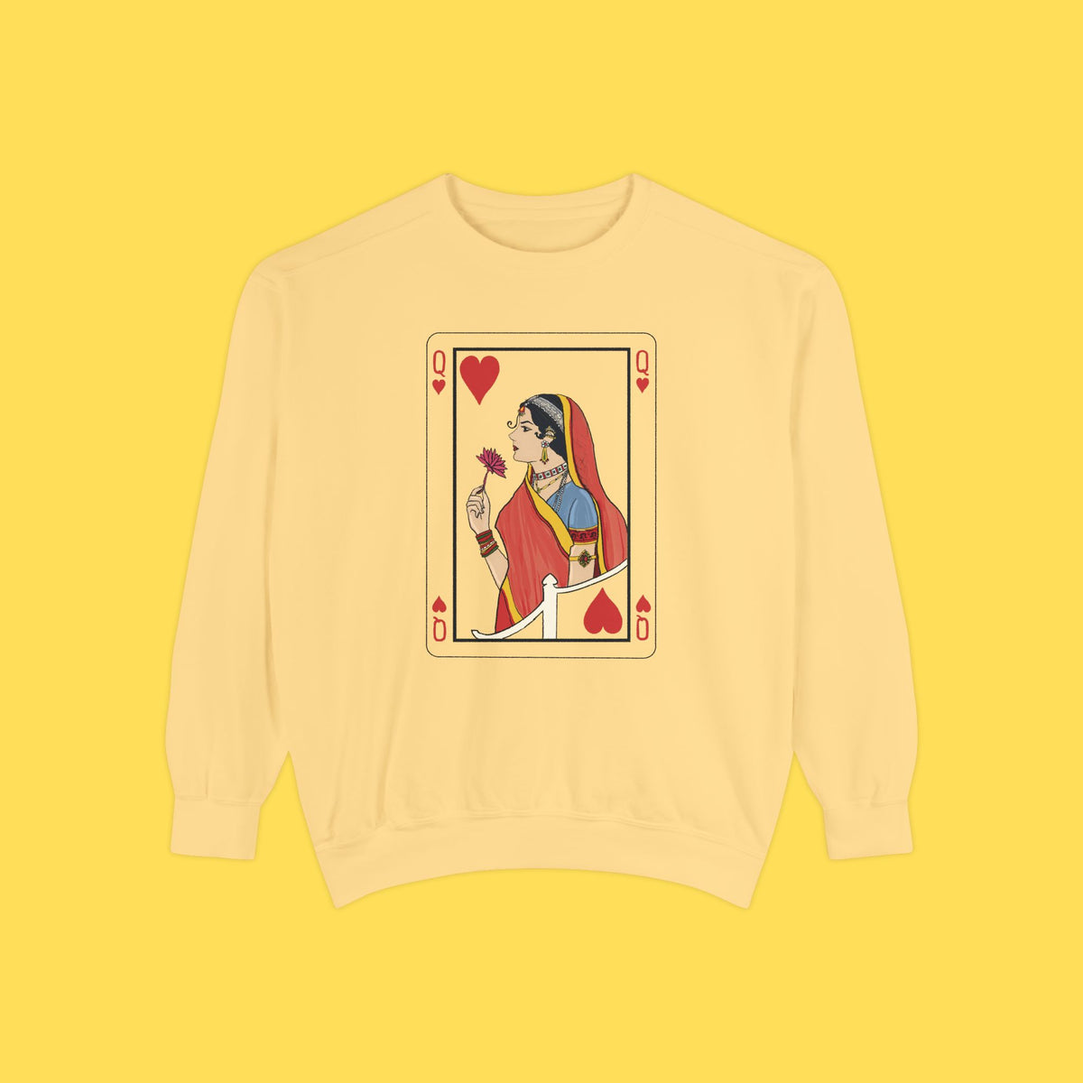 Queen of Hearts Crewneck