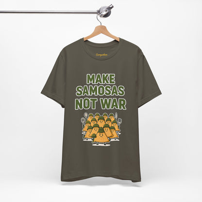 Make Samosas Not War Graphic T-shirt