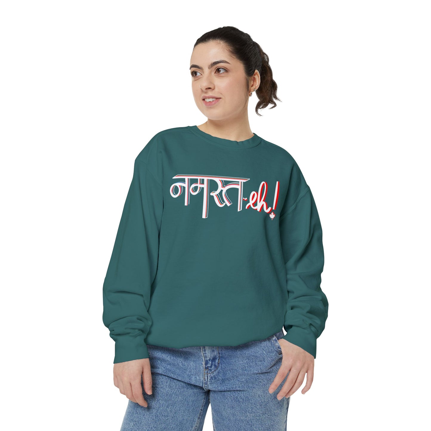 Namast-eh Unisex Garment-Dyed Sweatshirt