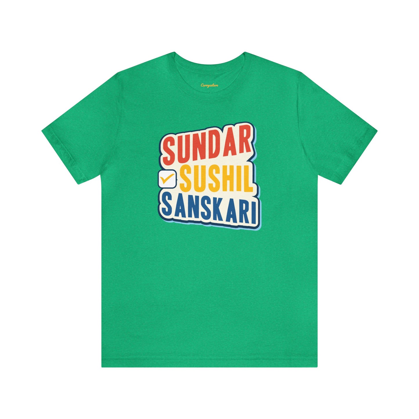 Sundar Sushil Sanskari Graphic T-shirt