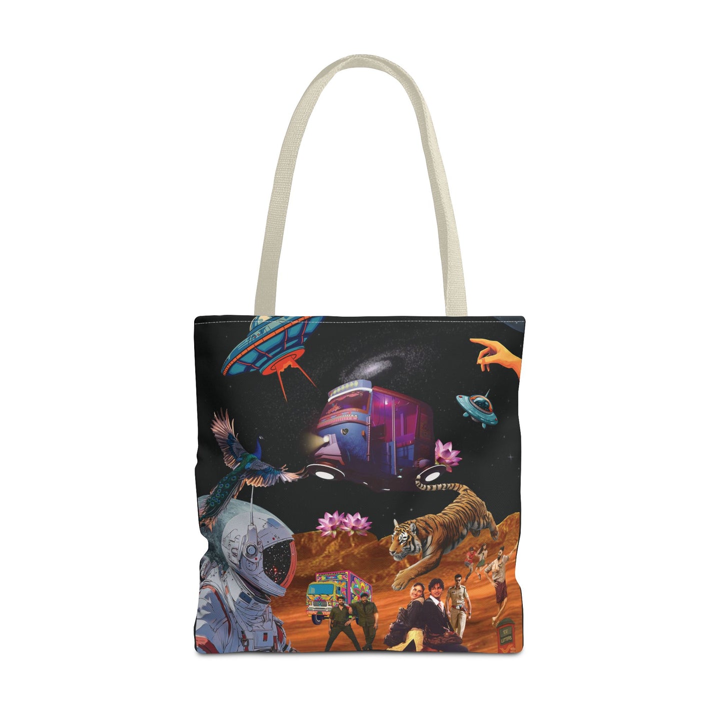 Spacey Desi Tote Bag