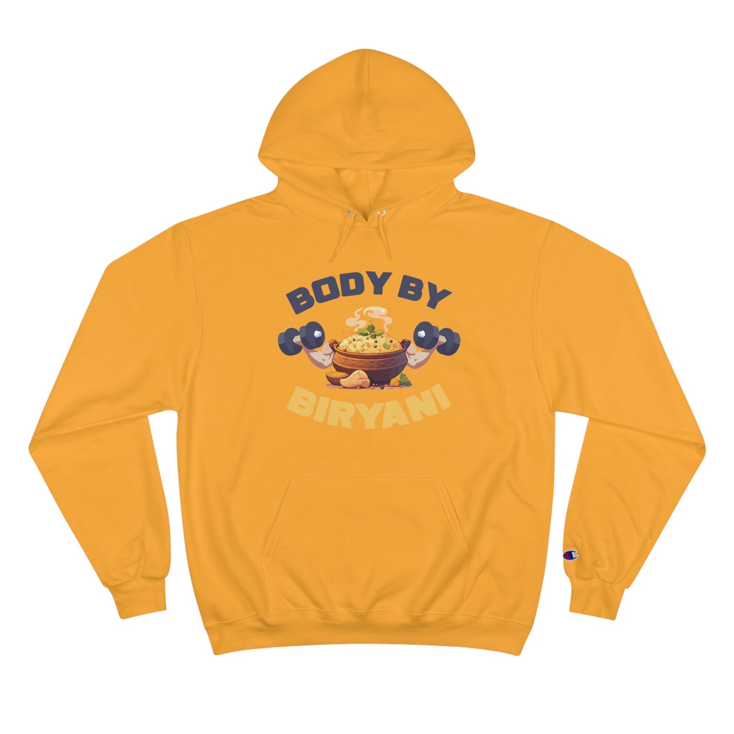 Body By Biryani Champion Hoodie