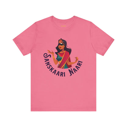 Sanskaari Naari Graphic T-shirt