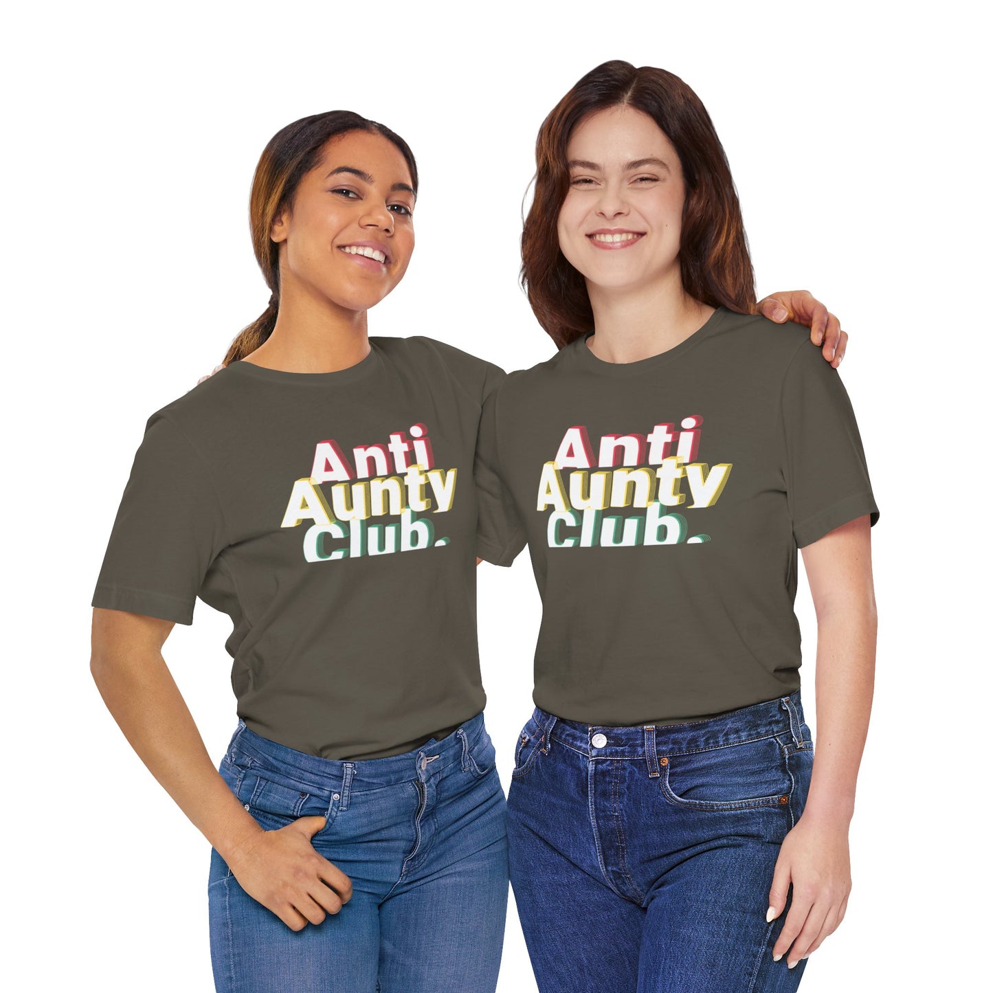 Women's Anti Aunty Club Graphic Tee