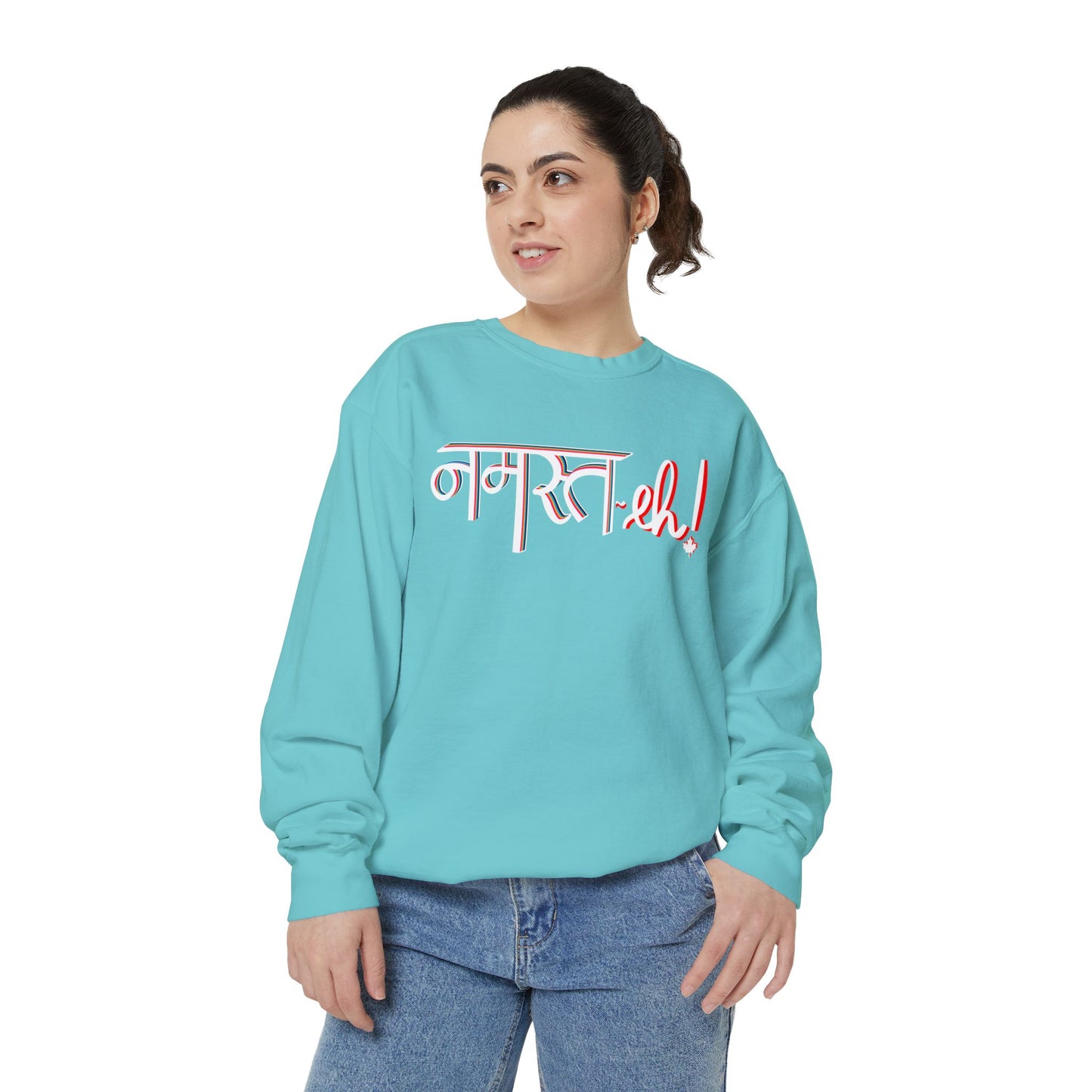 Namast-eh Unisex Garment-Dyed Sweatshirt