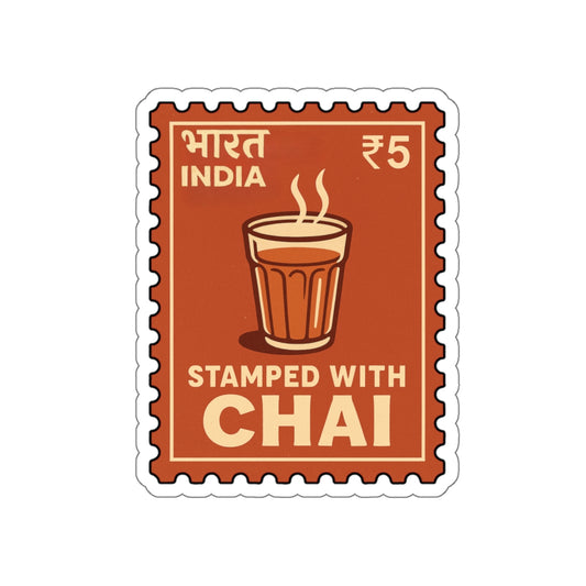 Cutting Chai Die-Cut Sticker