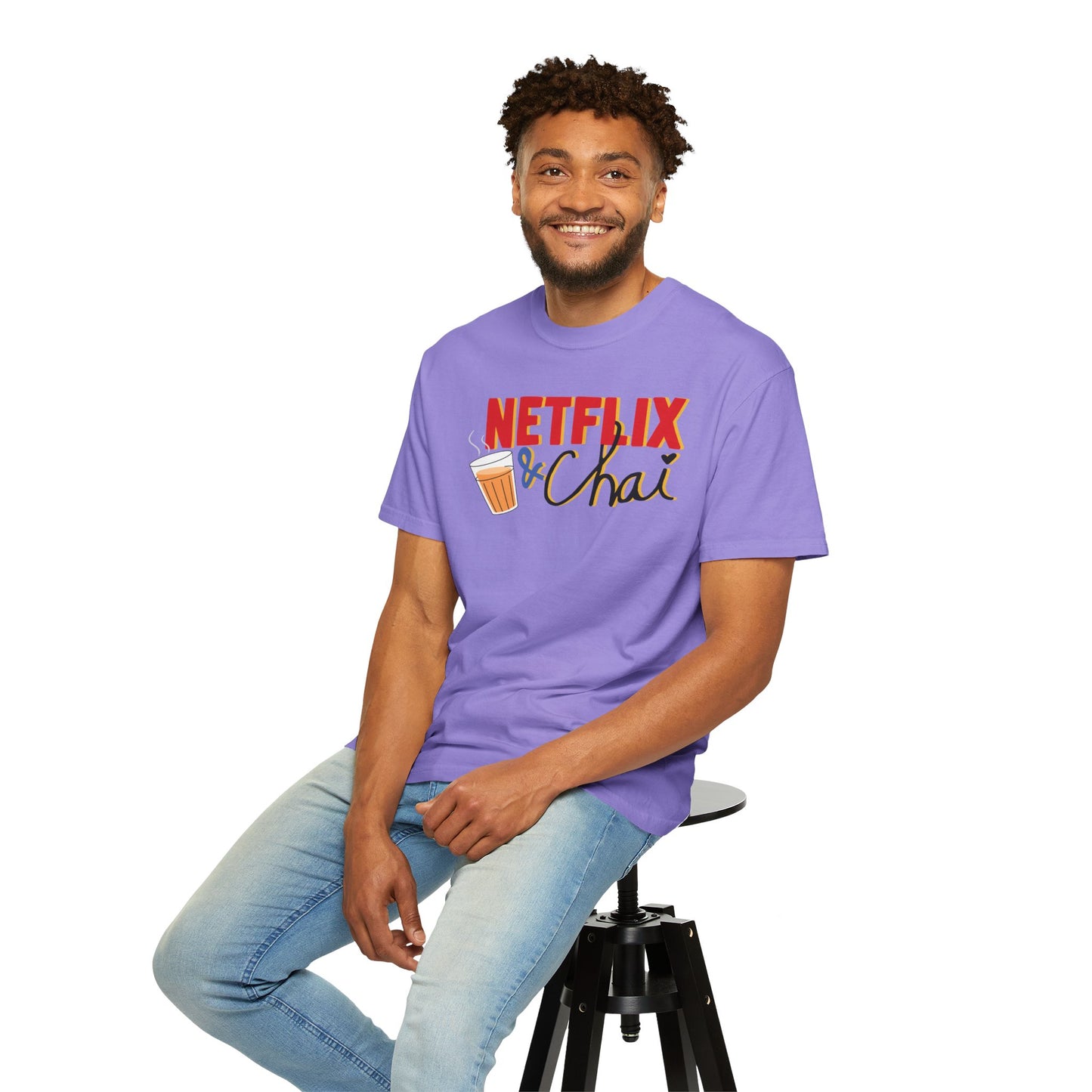 Netflix and Chai Graphic T-shirt.