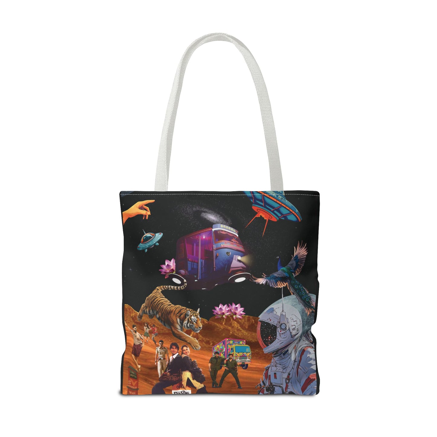 Spacey Desi Tote Bag