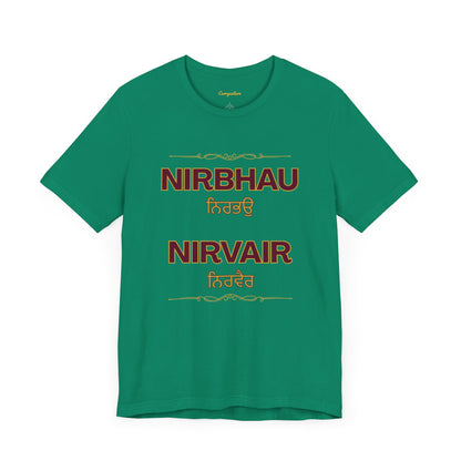 Nirbhau Nirvair Graphic T-shirt