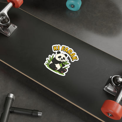Ki Farak Pa(i)nda Die-Cut Sticker