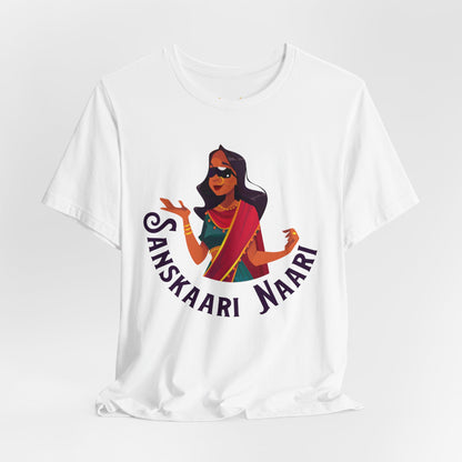 Sanskaari Naari Graphic T-shirt