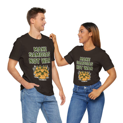 Make Samosas Not War Graphic T-shirt