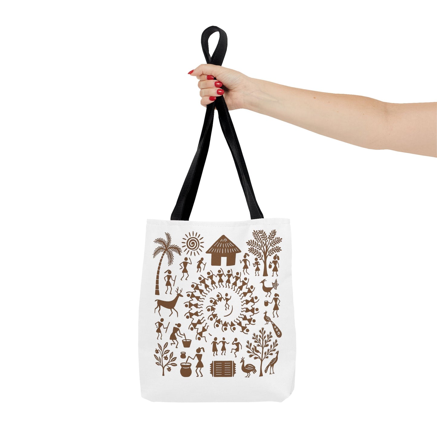 Warli Art Tote Bag