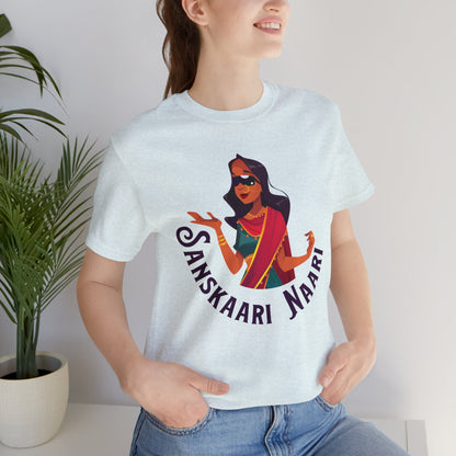 Sanskaari Naari Graphic T-shirt