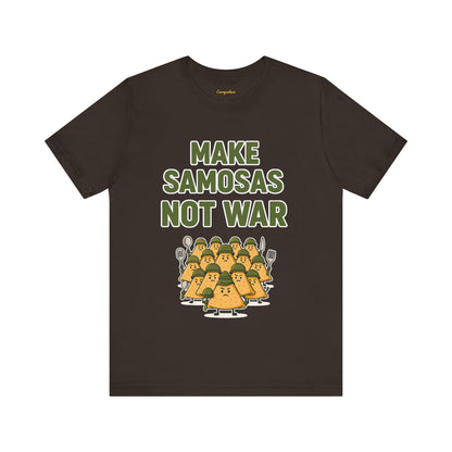 Make Samosas Not War Graphic T-shirt