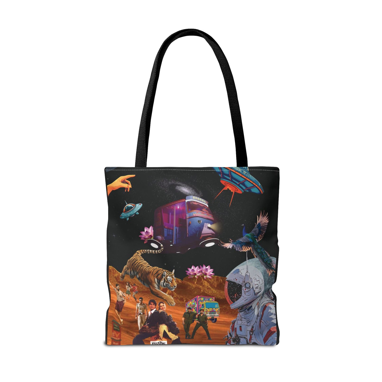 Spacey Desi Tote Bag