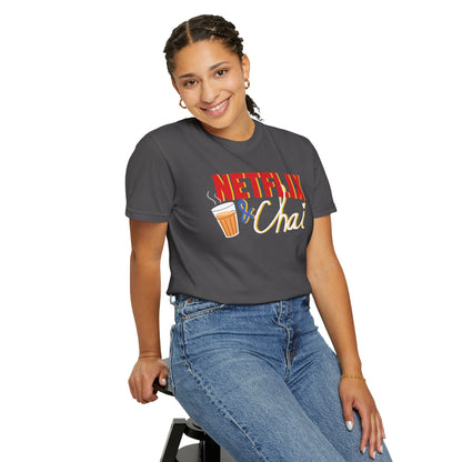 Netflix and Chai Graphic T-shirt.