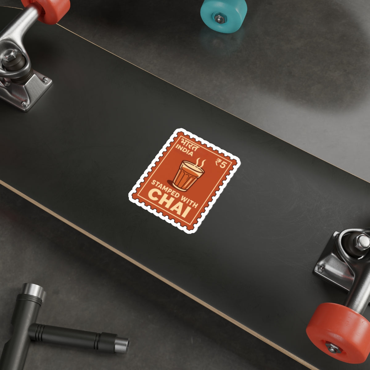 Cutting Chai Die-Cut Sticker