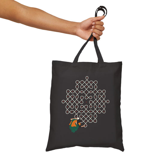 Kolum art Cotton Canvas Tote Bag