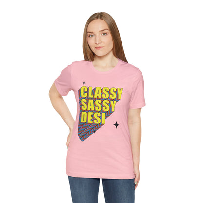 Classy Sassy Desi Graphic T-shirt