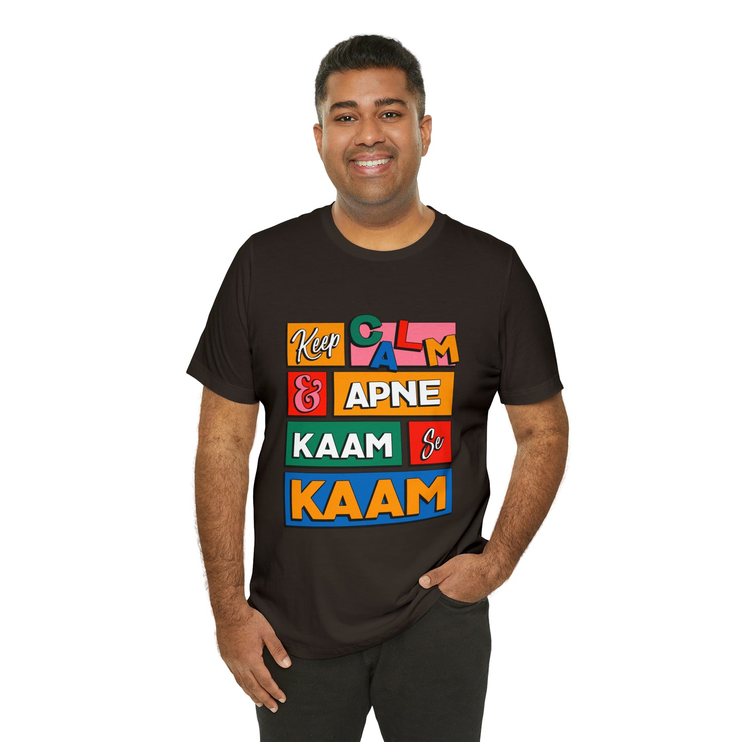 Keep Calm Graphic T-shirt