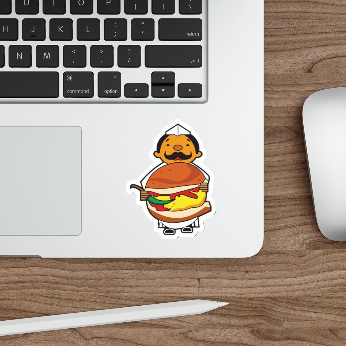 Vada Pav Die-Cut Sticker