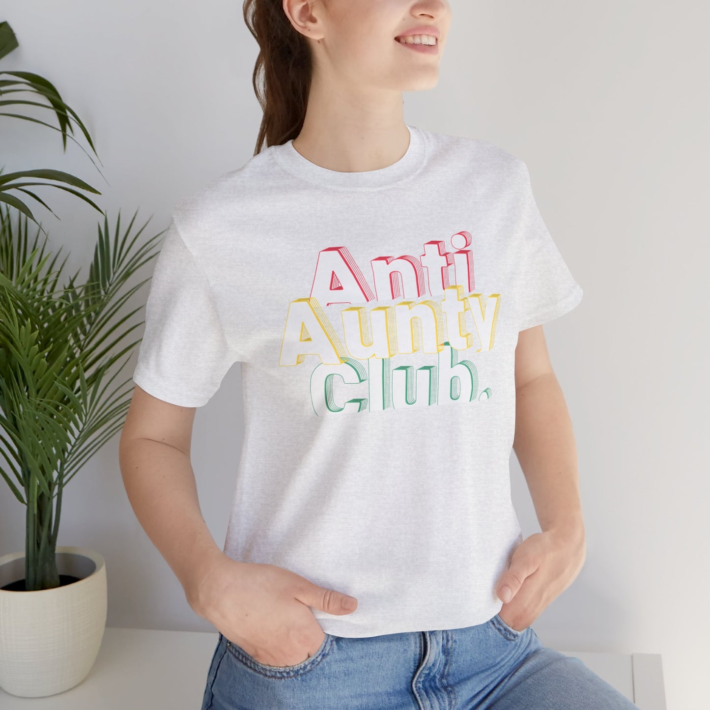 Women's Anti Aunty Club Graphic Tee