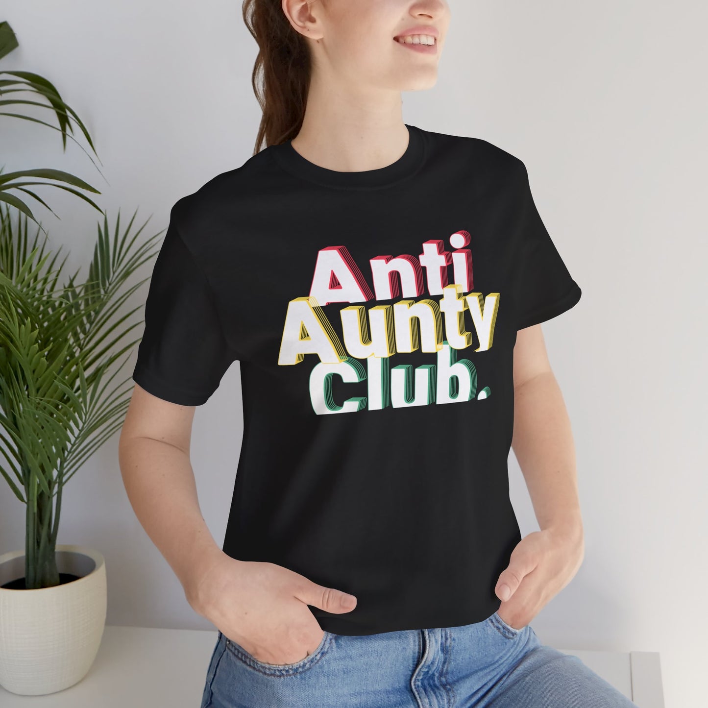 Women's Anti Aunty Club Graphic Tee