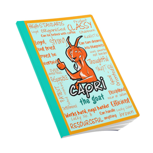 Capricorn Softcover Journal