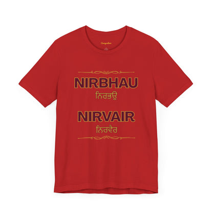 Nirbhau Nirvair Graphic T-shirt