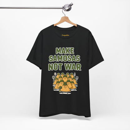 Make Samosas Not War Graphic T-shirt