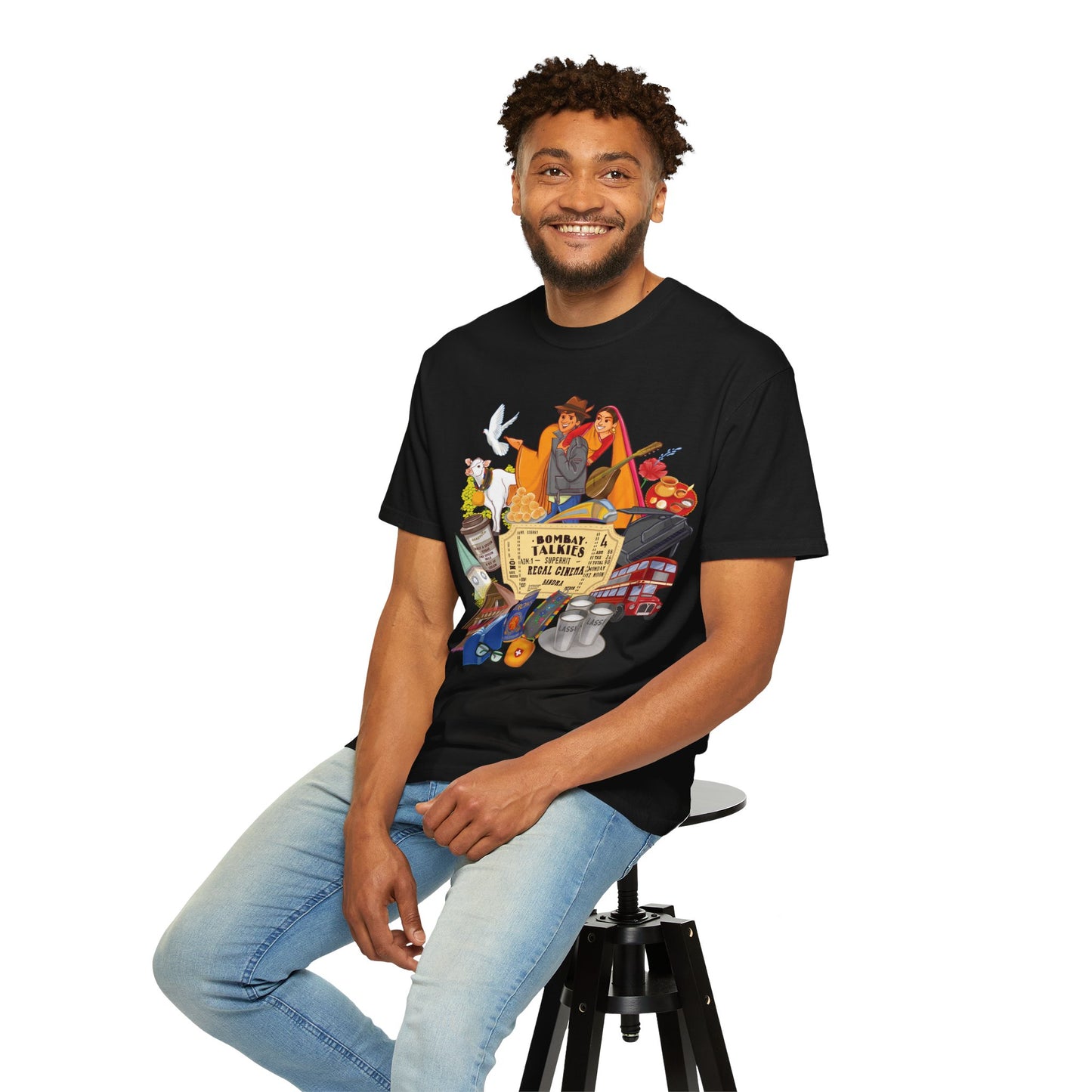 DDLJ graphic tee
