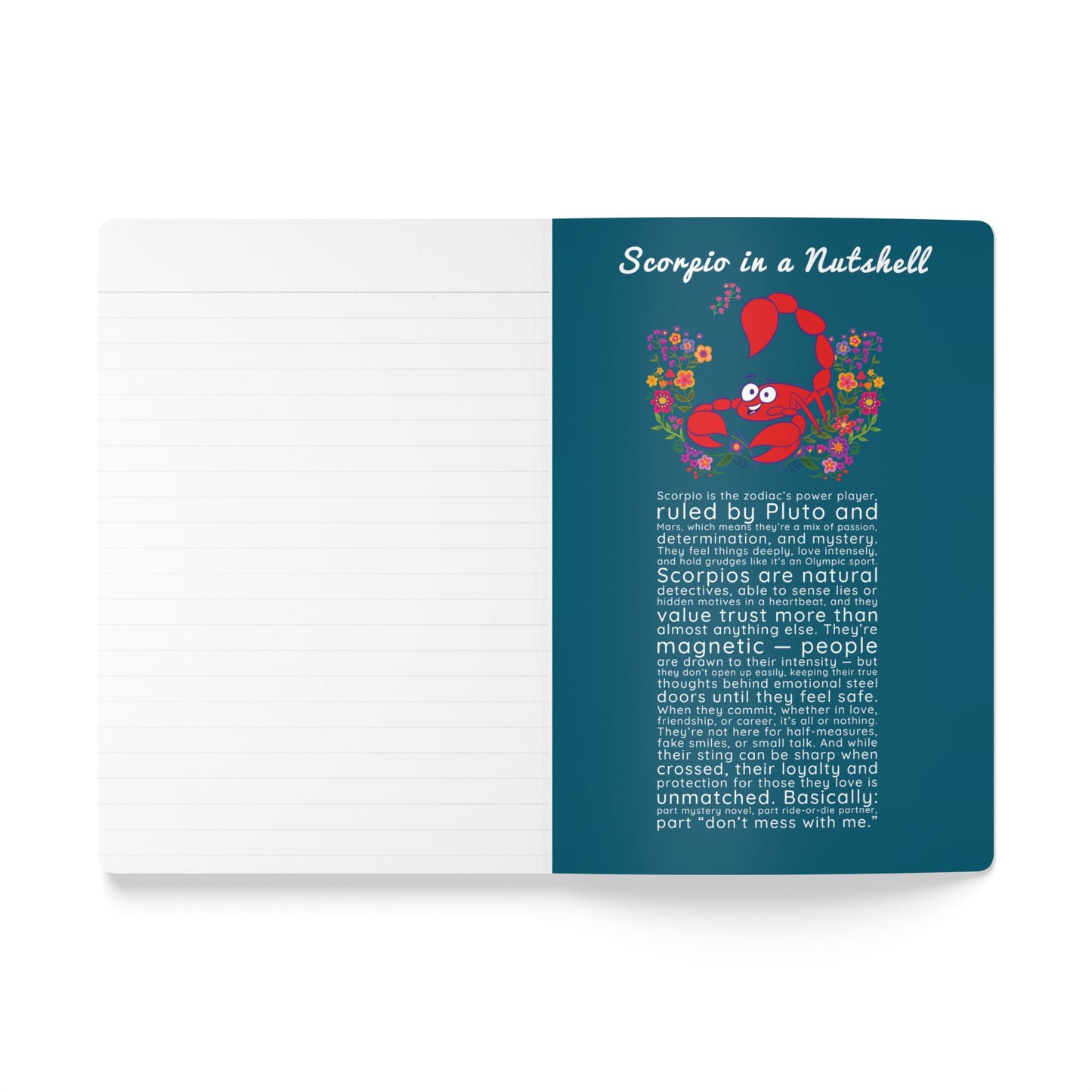 SCORPIO Softcover Journal